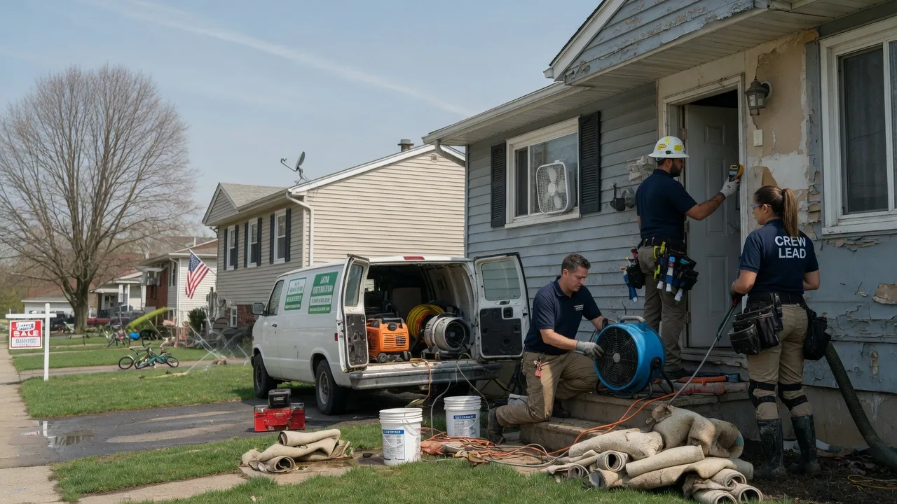 Flood Cleanup in Delmar, IA near me